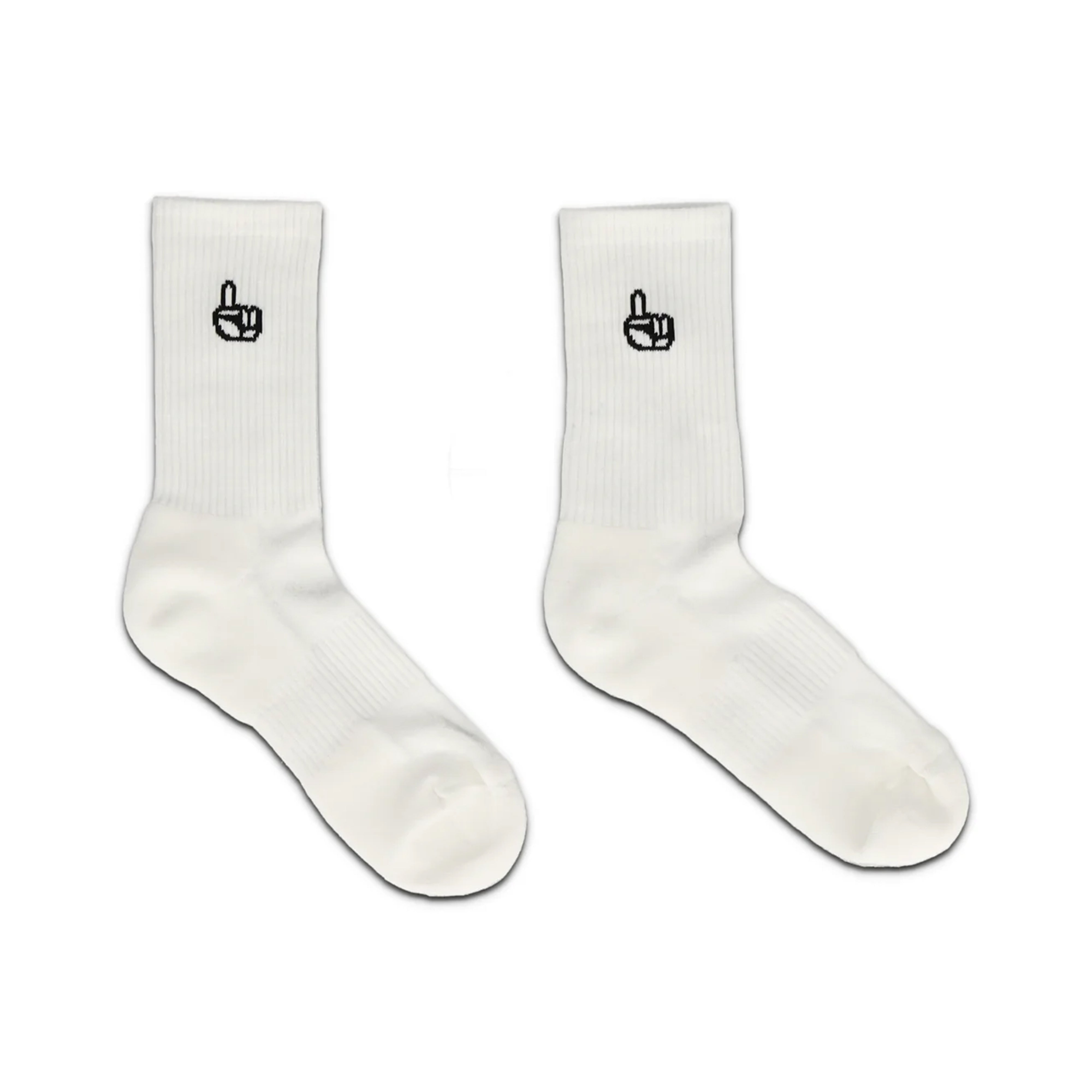 Only One Everyday Crew Socks (White)