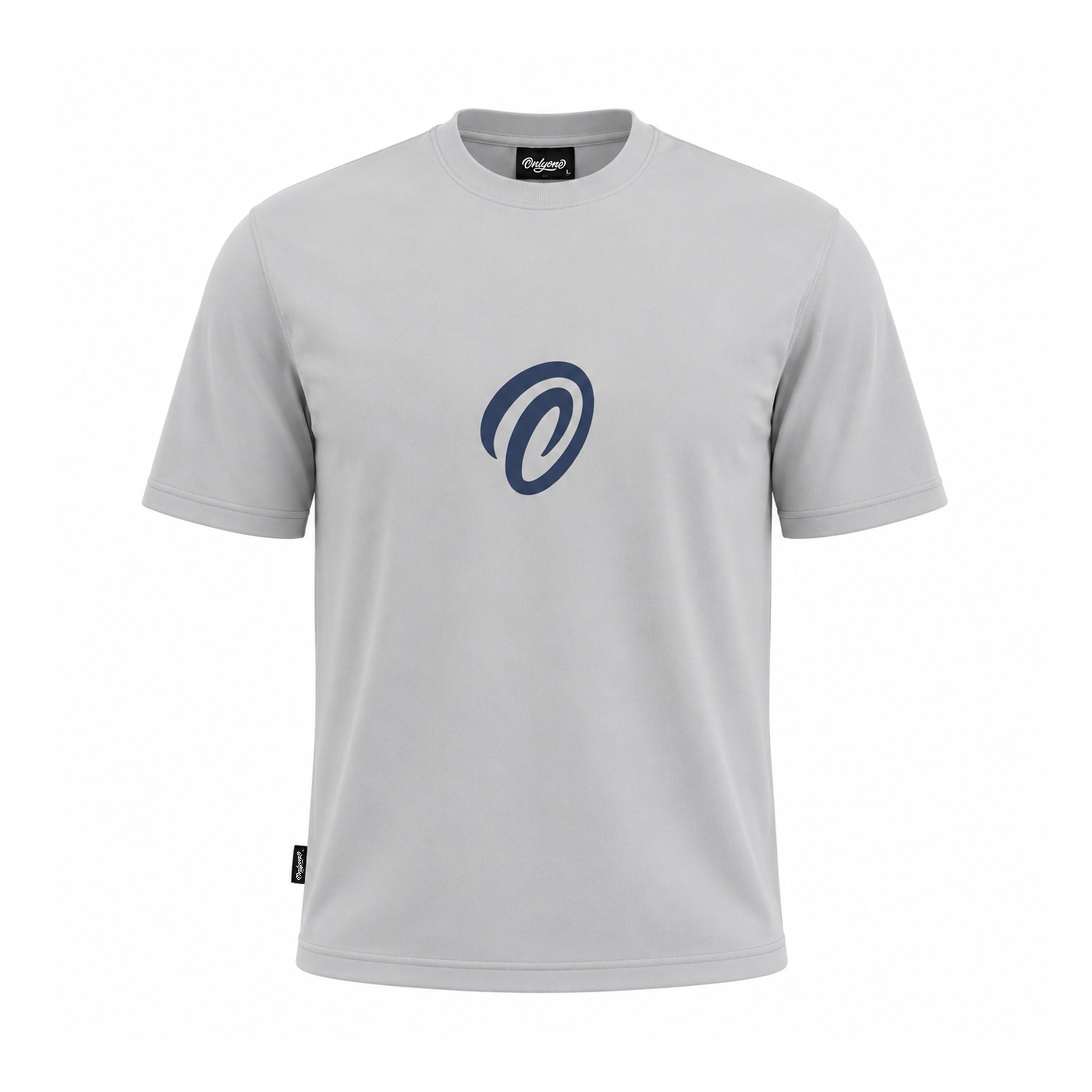 Only One Velocity Stripe Grey Cement T-Shirt