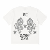 Only One Dragon Graphic T-Shirt (White)