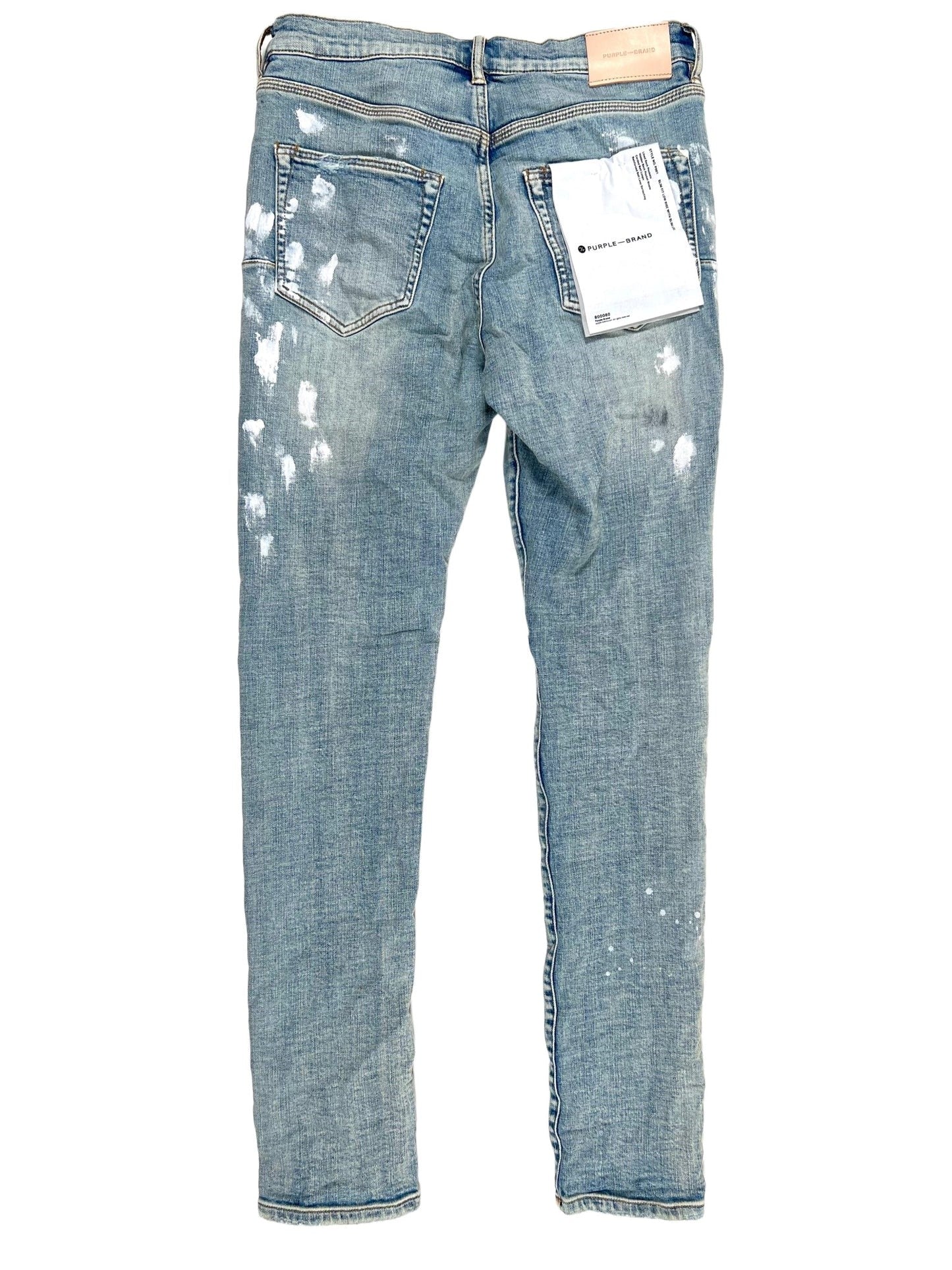 Purple Brand Jeans P001-LIA Light Indigo Paint Blowout