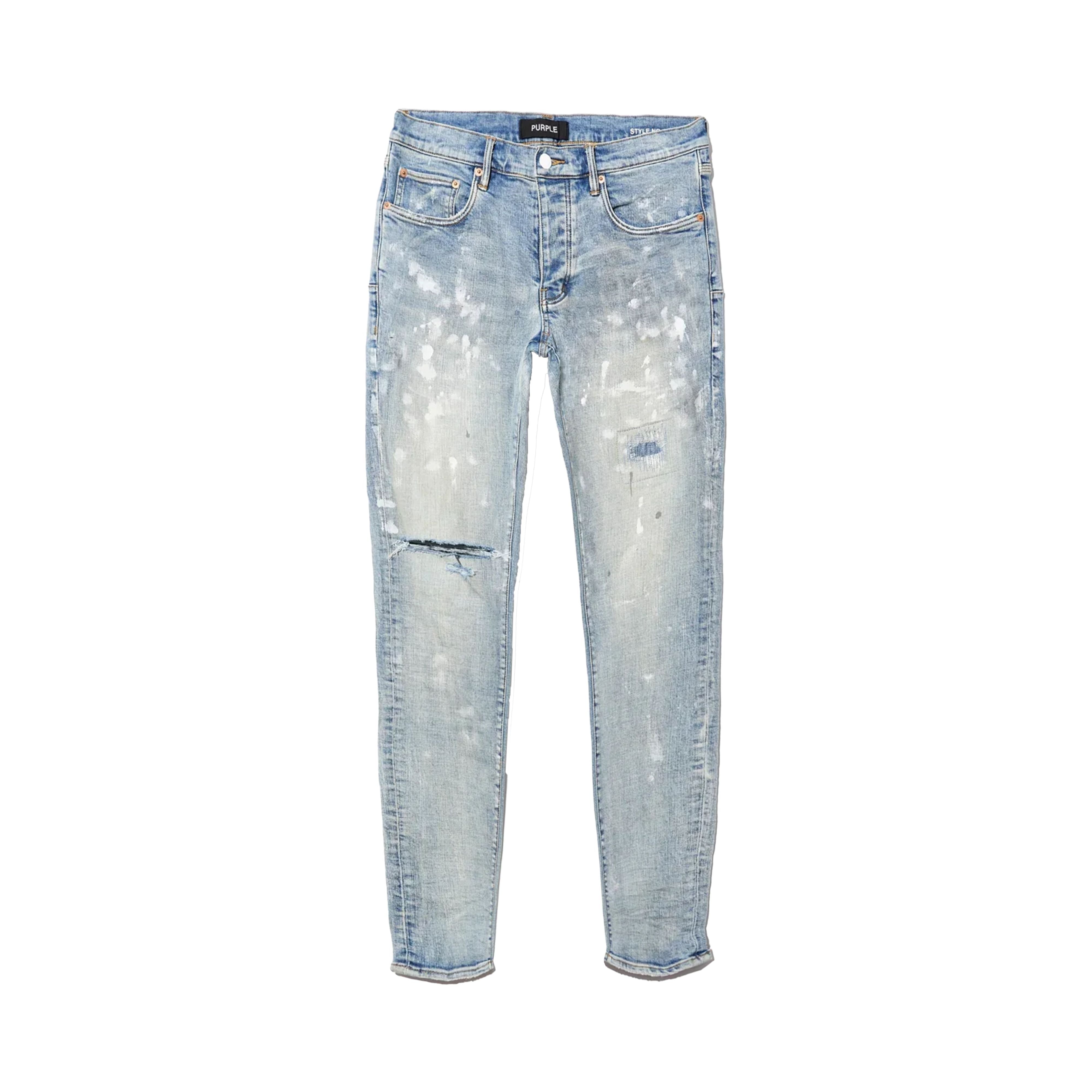 P001 Light Indigo Paint Blowout