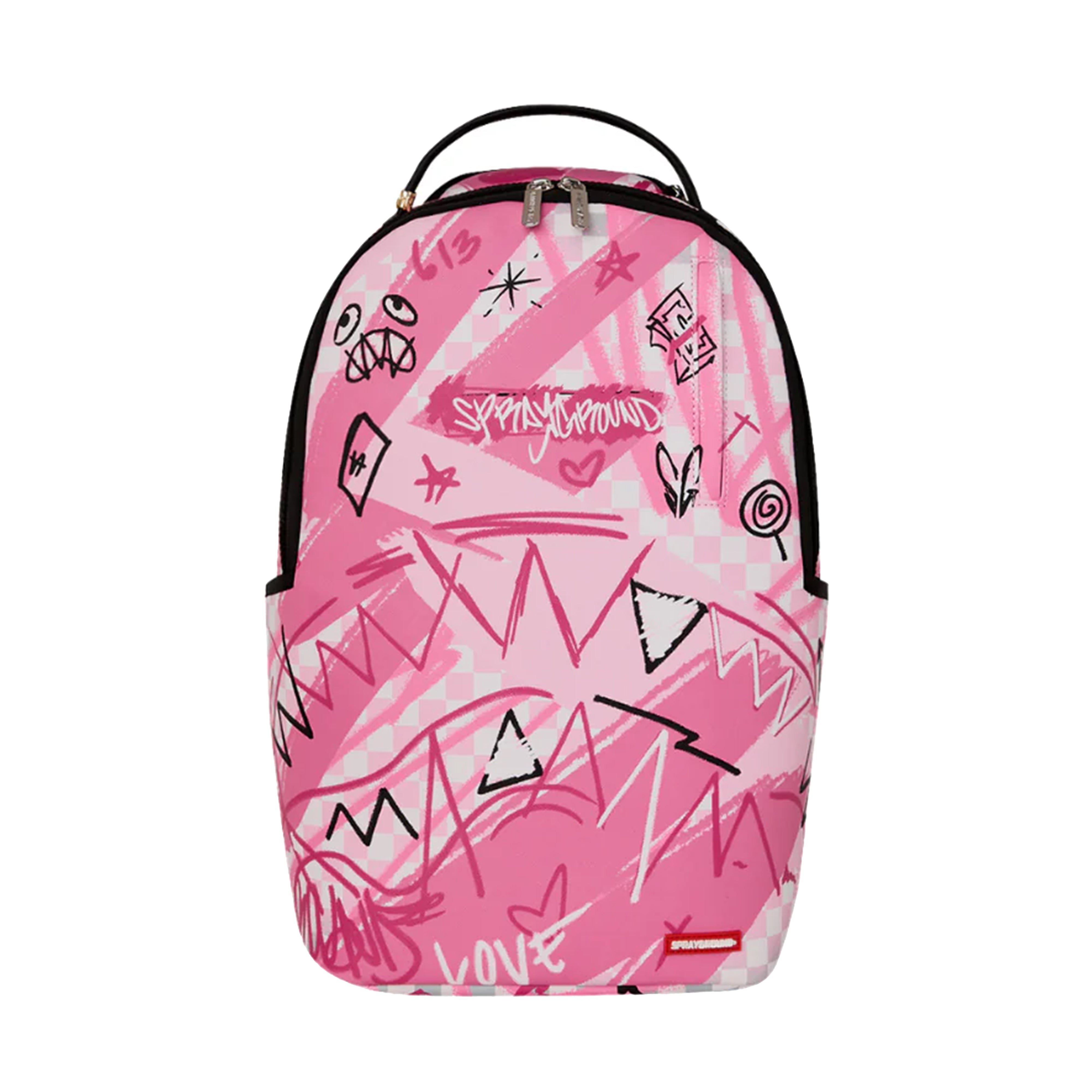 Sprayground | PINK SMOKE CHECK DLXSV BACKPACK