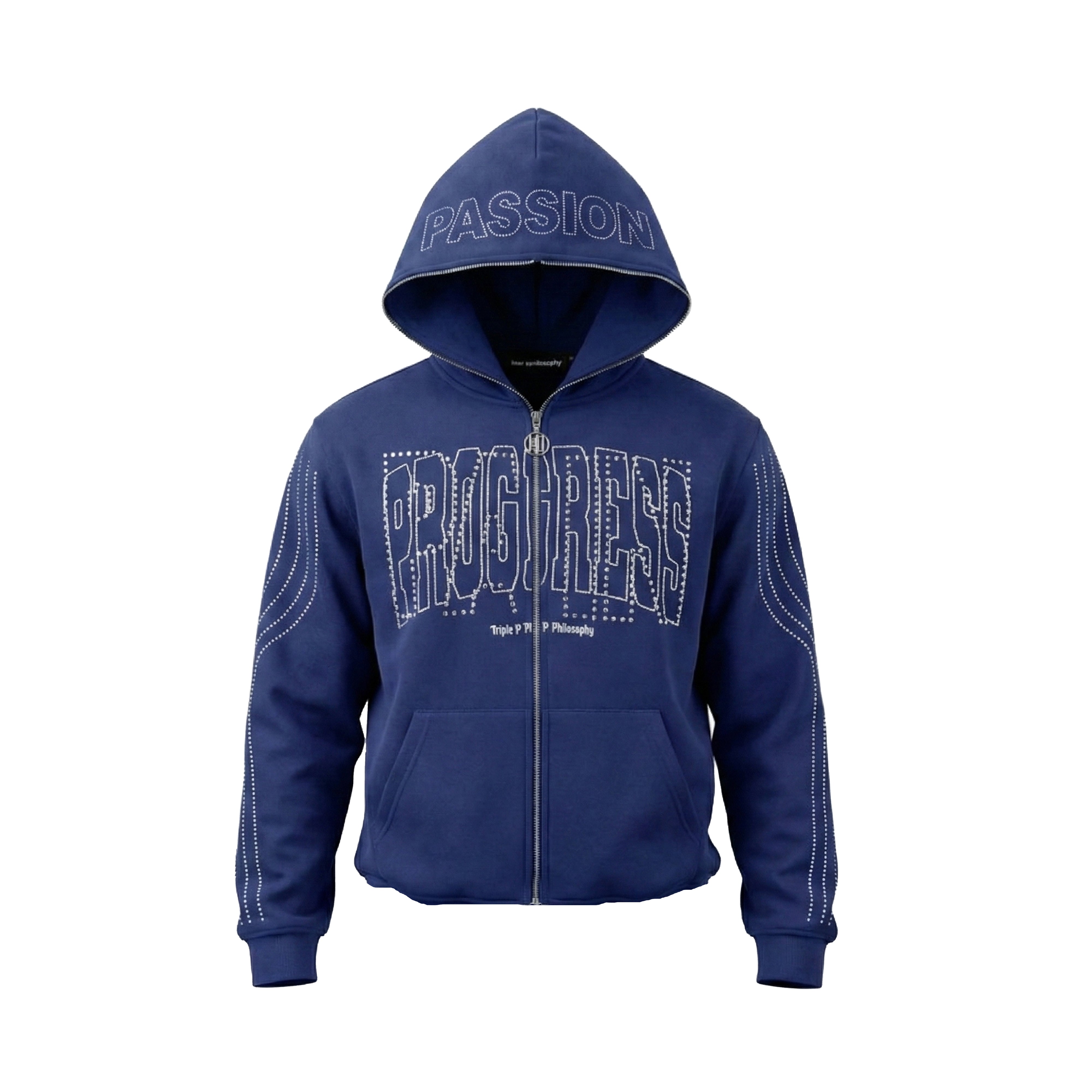 Progress Hoodie (Navy)