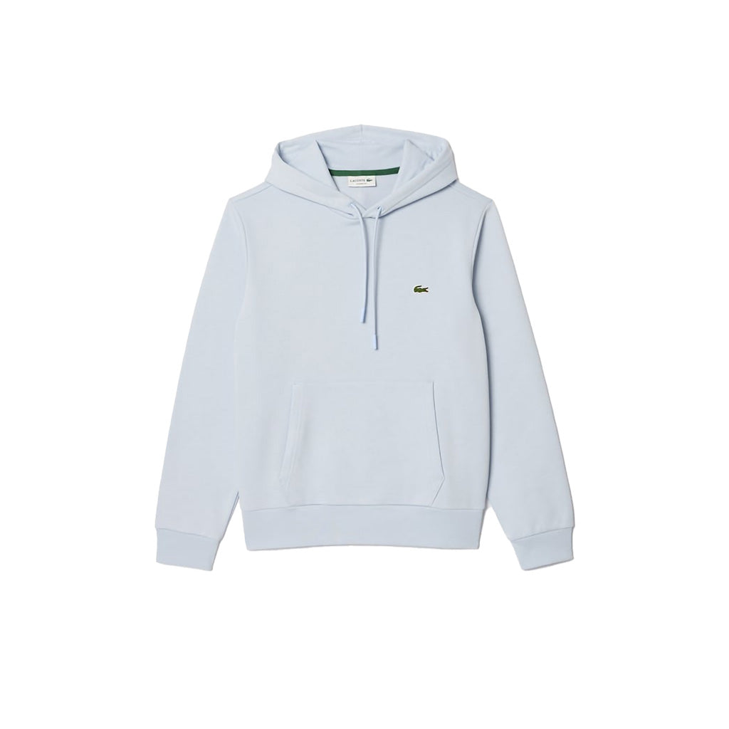Men's Fleece Hoodie Men - Blue - Lacoste - Sweaters & Sweatshirts