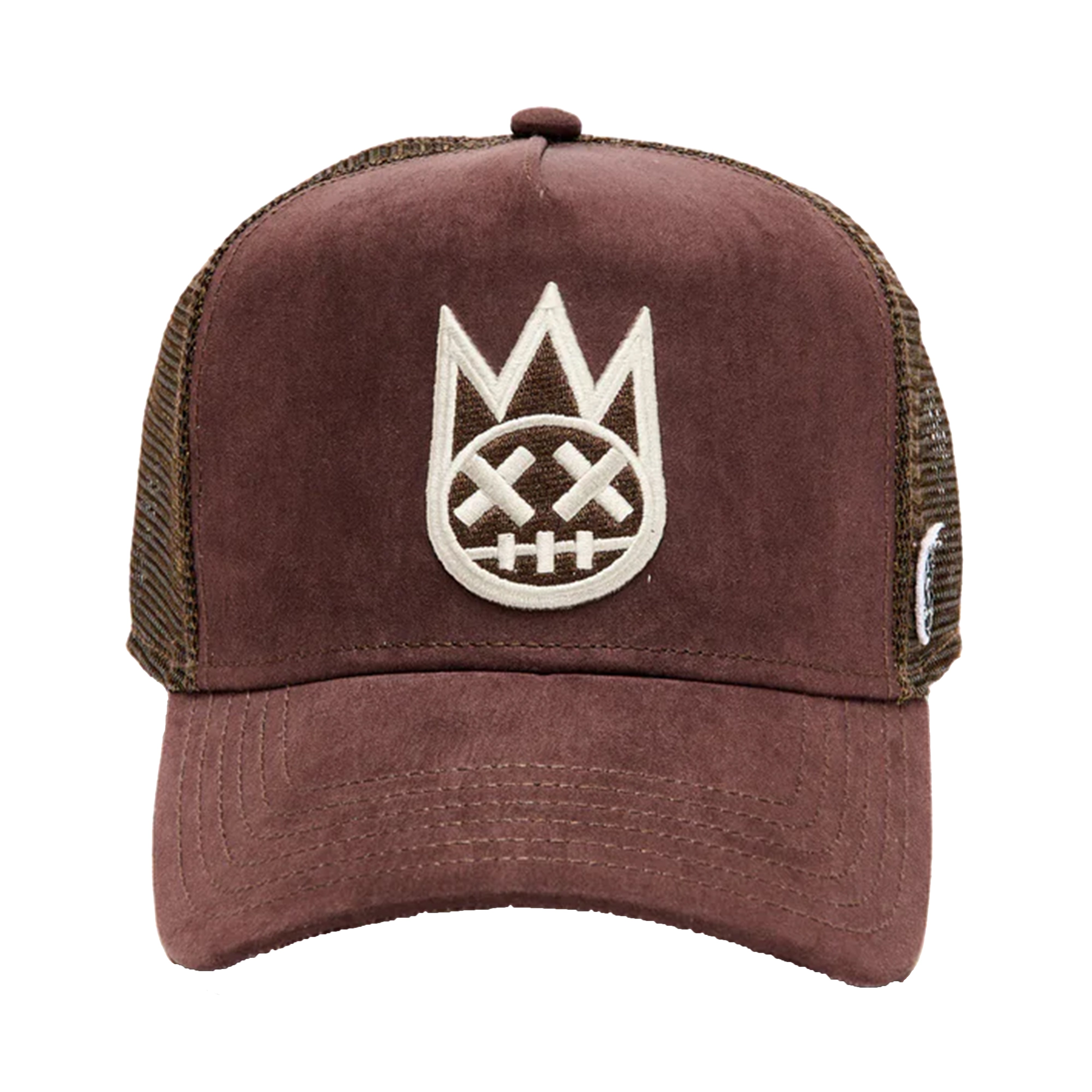 ShimuchanVintageBrownTruckerHat_MeshBack_LogoCap.jpg