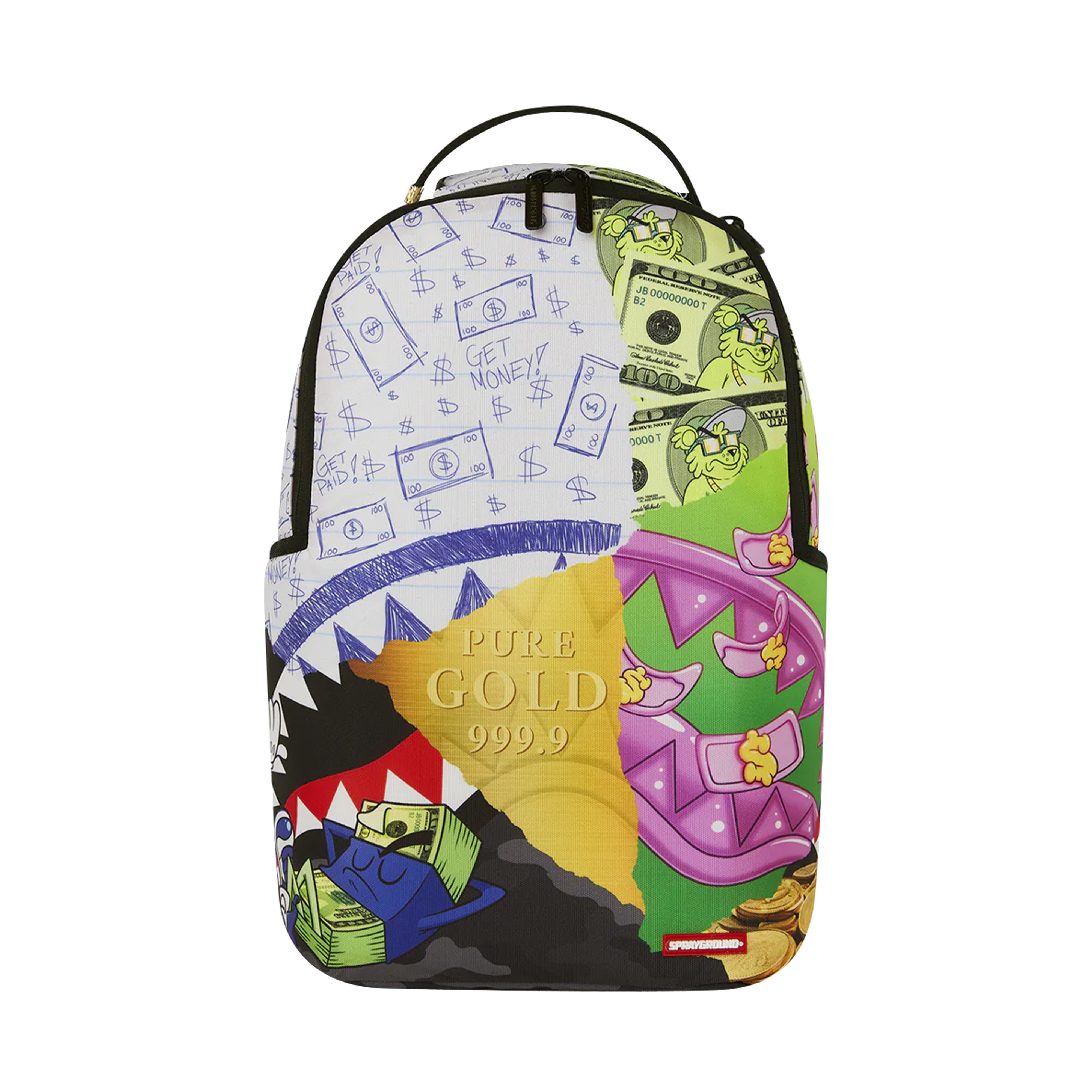 Sprayground MEAN MONEY COLLAGE BACKPACK