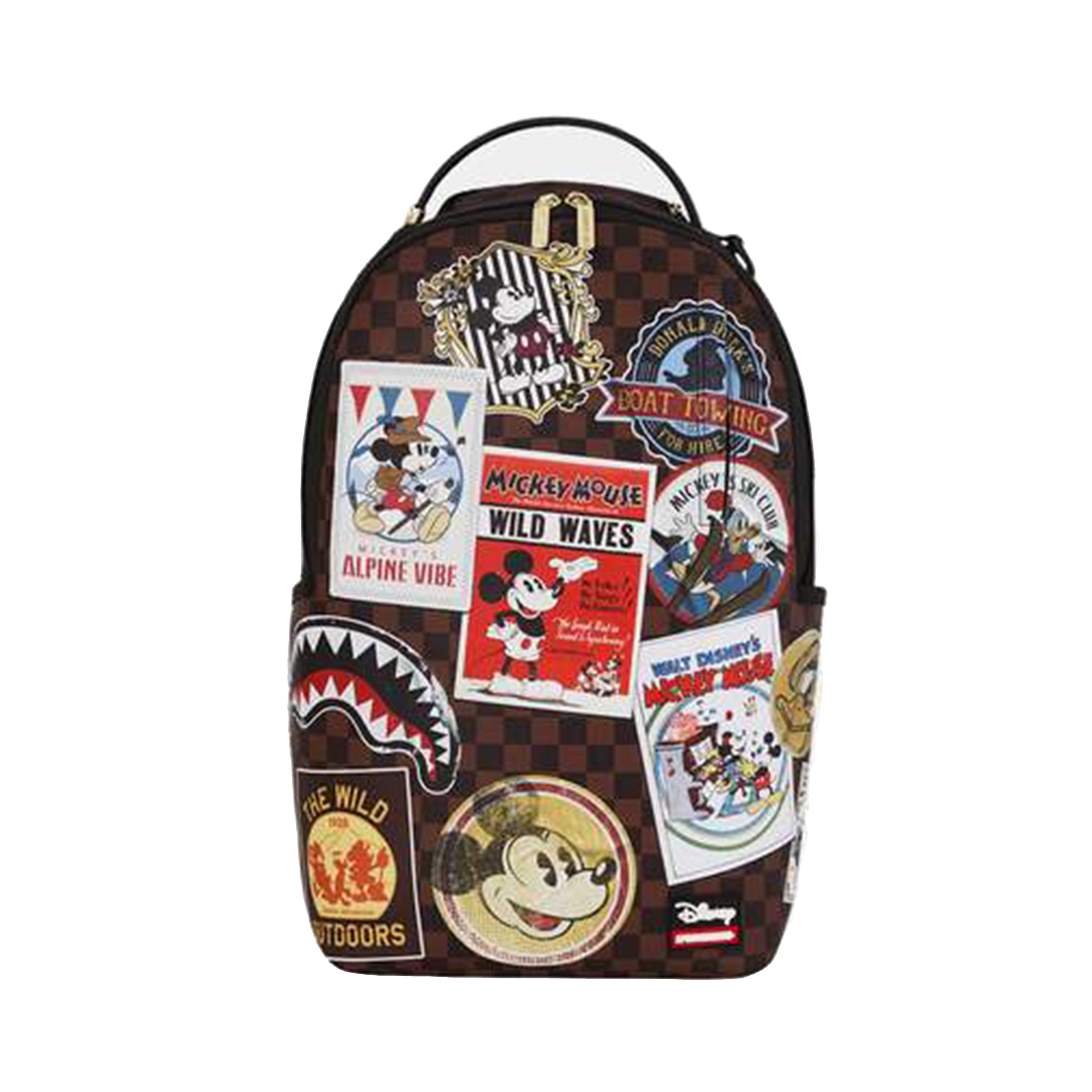 Sprayground x Disney Mickey Mouse Patches Backpack (910B8835NSZ)
