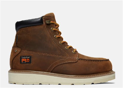 Men's Timberland PRO® Gridworks 6" Waterproof Moc-Toe Work Boot