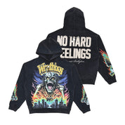 Wrathboy No Hard Feelings Hoodie Vintage Black