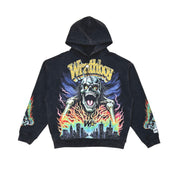 Wrathboy No Hard Feelings Hoodie Vintage Black