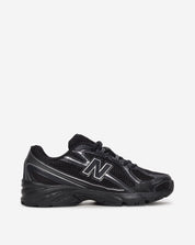 New Balance 740 Grade School Black Silver GR740BM image 4