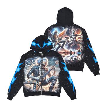 Rockstar mummy fullzip hoodie Black