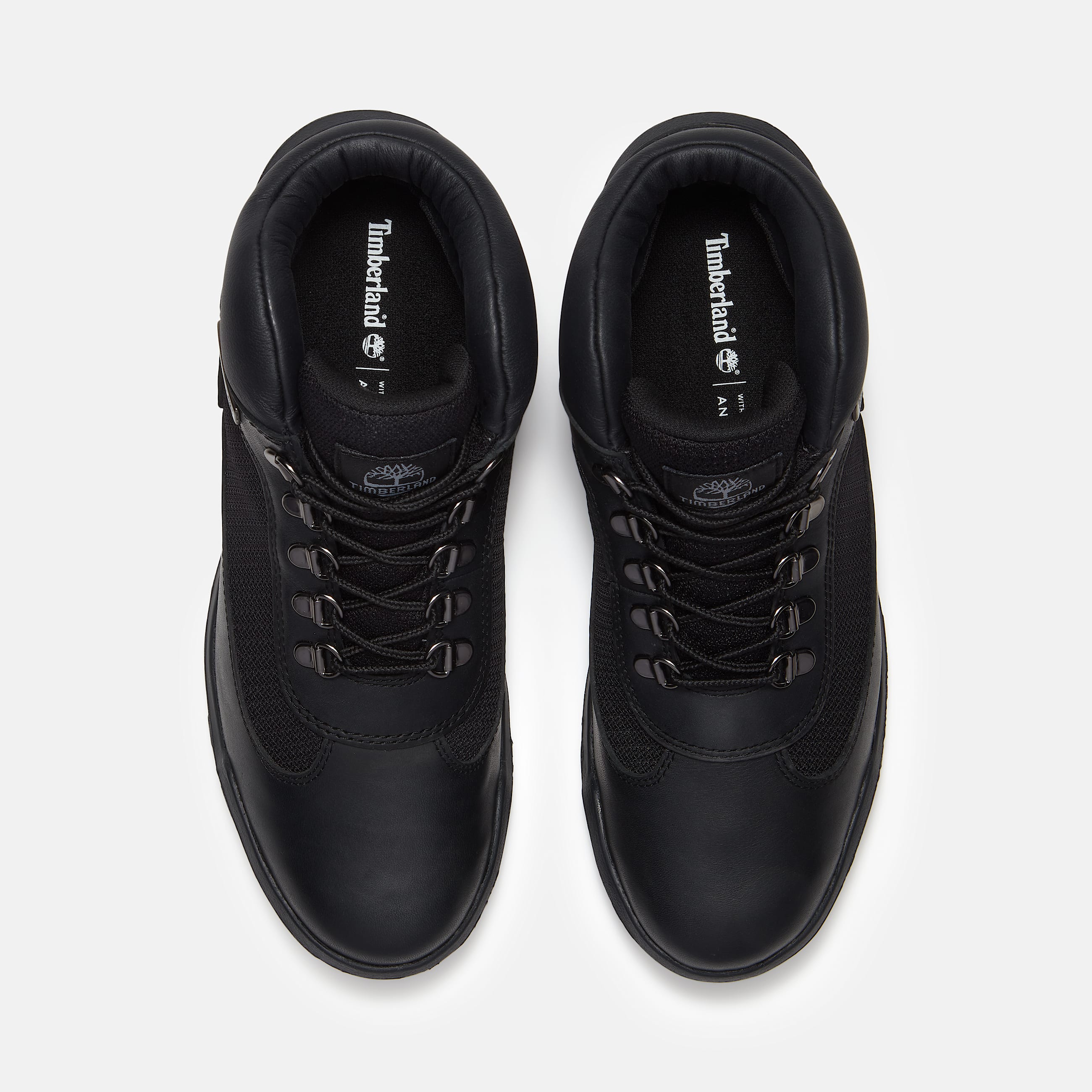 Timberland Waterproof Field Boot Black Full-Grain alternate view 2