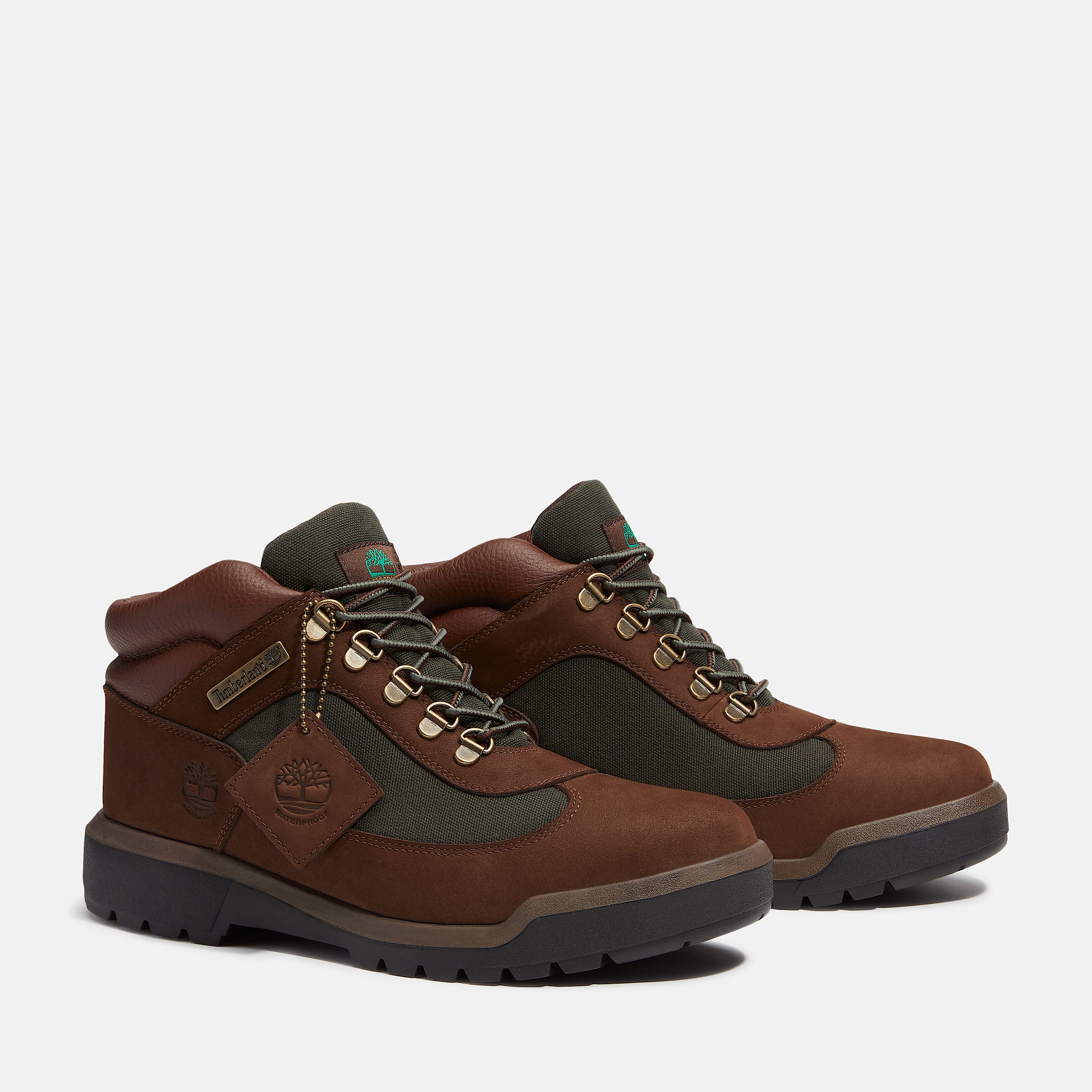 Timberland Waterproof Field Boot Dark Brown Nubuck alternate view 4