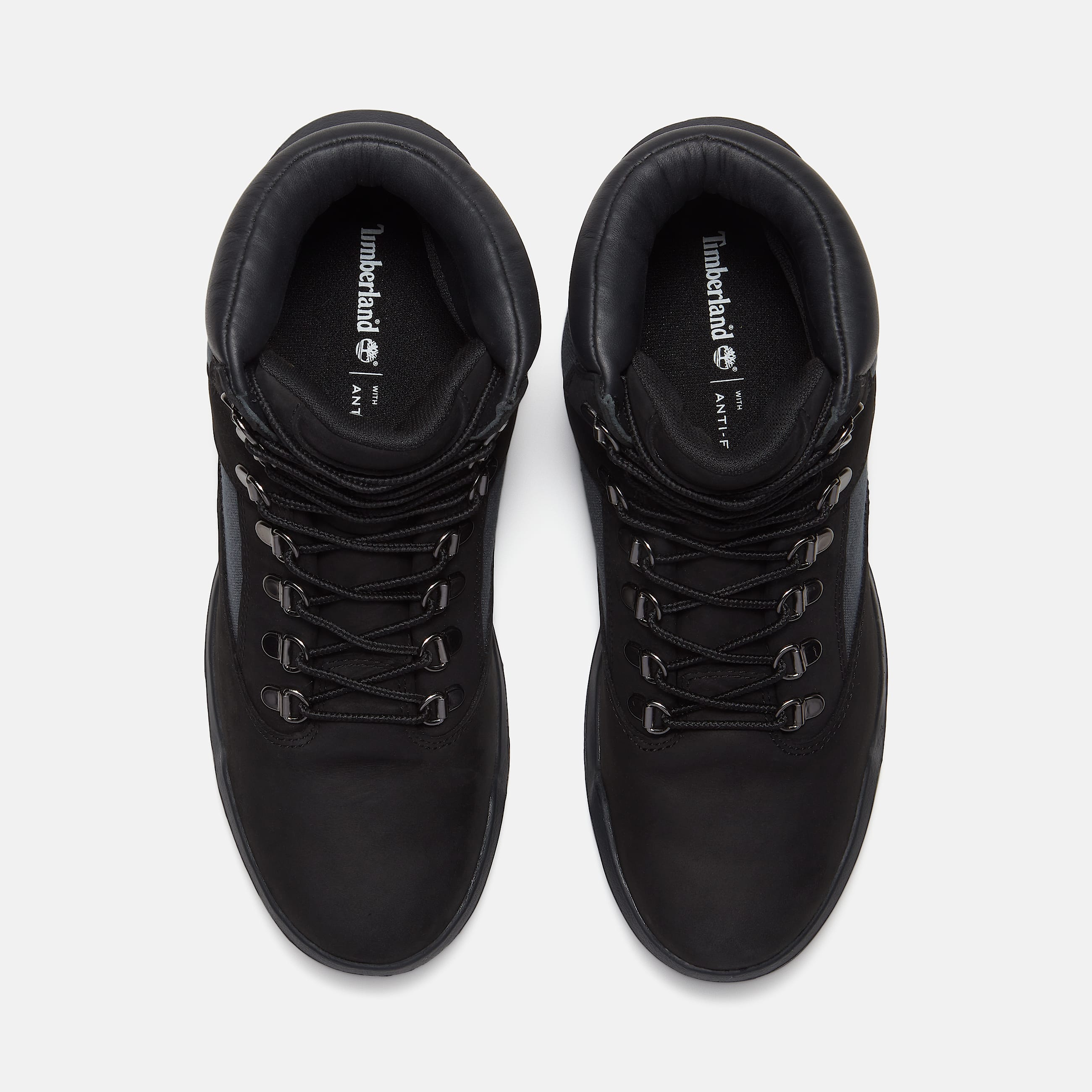 Timberland Re-Engineered Waterproof Mid Field Boot Black Nubuck alternate view 2