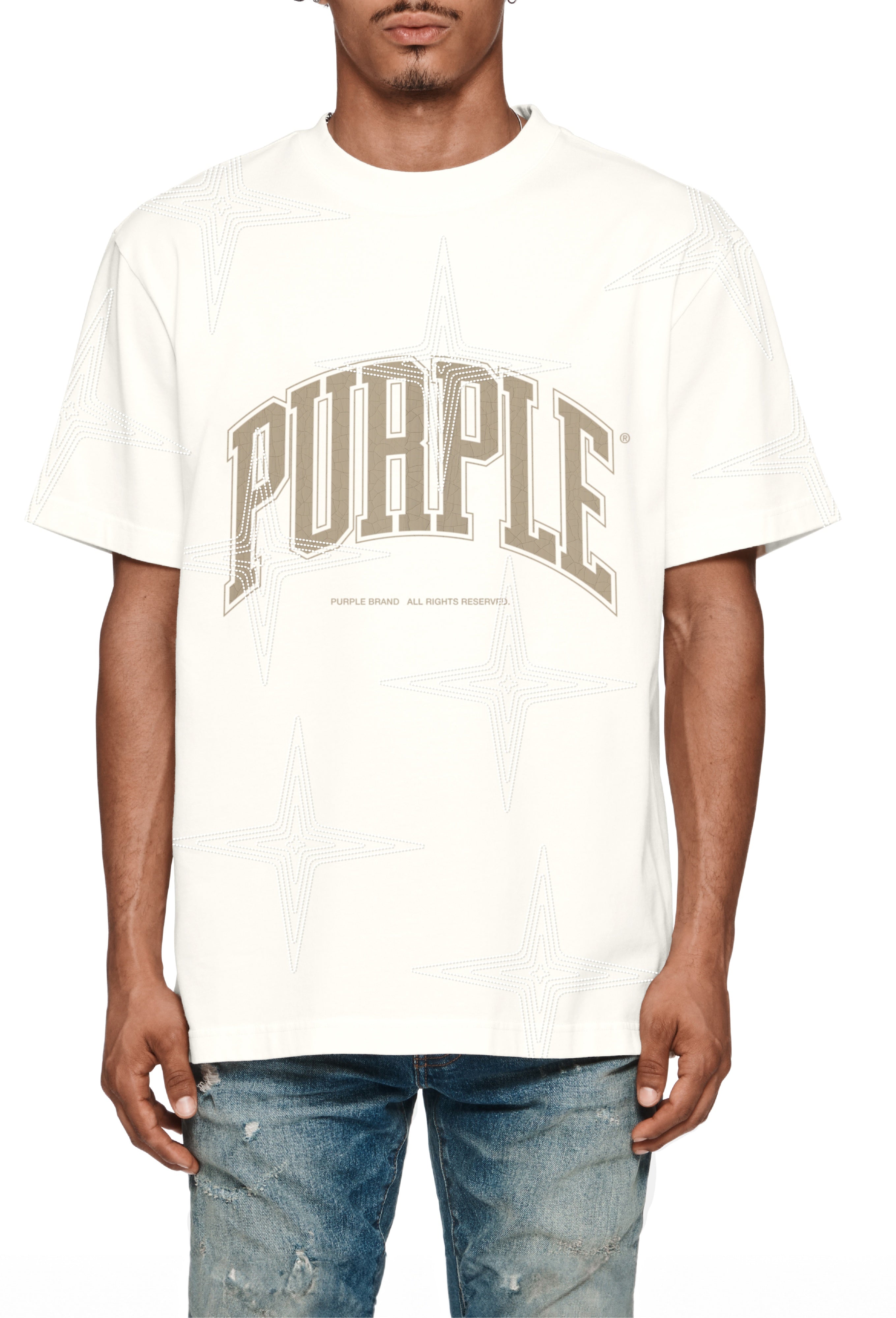 Purple - Hwt Jersey Ss Tee