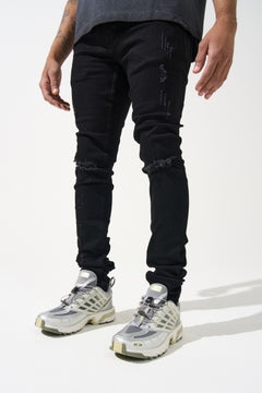 Wrathboy Midnight Black Jeans